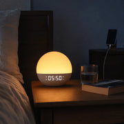 Stillmor Dawn Sunrise Sleep Station on a bedside nightstand